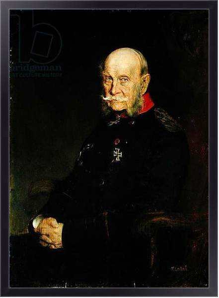 Постер Kaiser Wilhelm I, 1888 с типом исполнения На холсте в раме в багетной раме 221-01