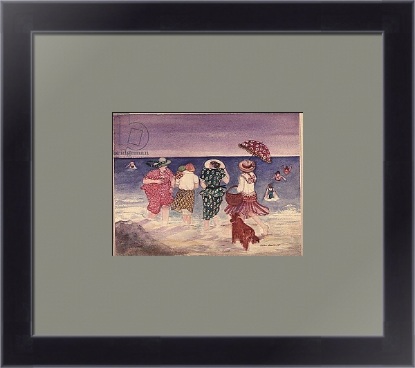 Постер Dancing on the Water III с типом исполнения Под стеклом в багетной раме 221-01