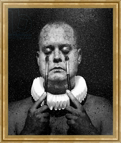 Постер A clowns death 5 с типом исполнения На холсте в раме в багетной раме NA033.1.051