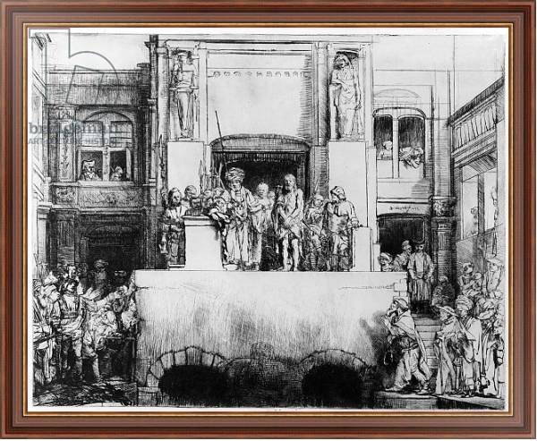 Постер Christ Presented to the People, 1655 2 с типом исполнения На холсте в раме в багетной раме 35-M719P-83