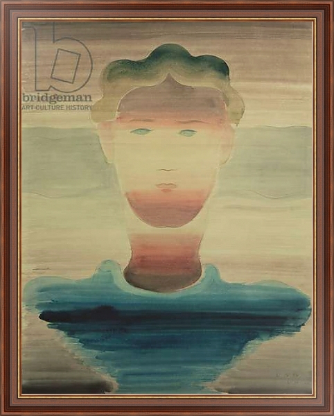 Постер Striped Portrait, 1932 с типом исполнения На холсте в раме в багетной раме 35-M719P-83