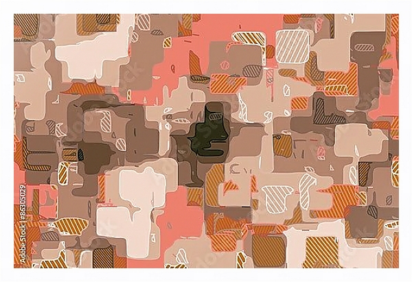 Постер Абстрактный фон 2 с типом исполнения На холсте в раме в багетной раме 221-03