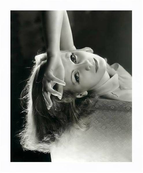 Постер Garbo, Greta (As You Desire Me) с типом исполнения На холсте в раме в багетной раме 221-03