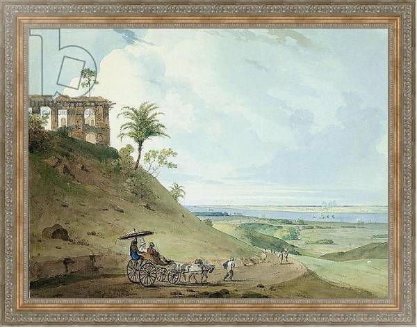 Постер Ruins on Pir Pihar, near Monghy, Bihar, 1790 с типом исполнения На холсте в раме в багетной раме 484.M48.310