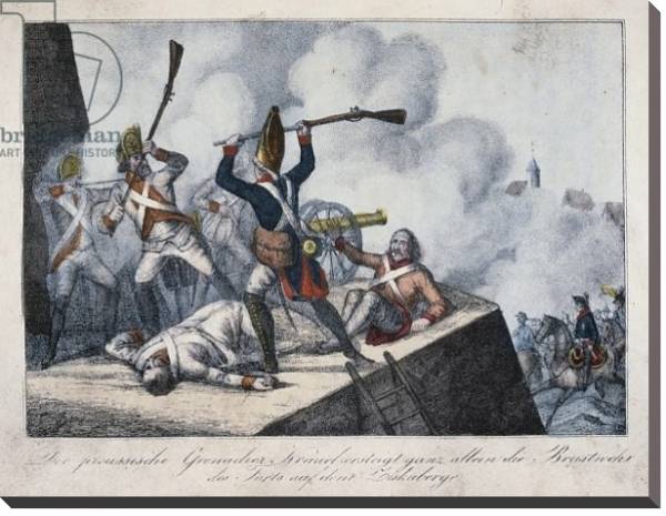 Постер The Prussian Grenadier с типом исполнения На холсте без рамы