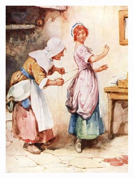 Постер Little Snow White с типом исполнения На холсте в раме в багетной раме 221-03