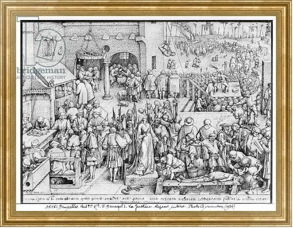 Постер Justice, 1559 с типом исполнения На холсте в раме в багетной раме NA033.1.051