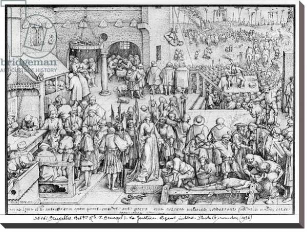 Постер Justice, 1559 с типом исполнения На холсте без рамы