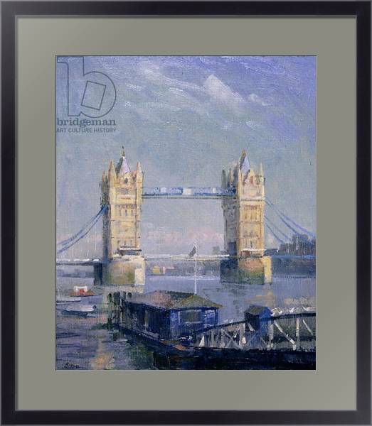 Постер Tower Bridge с типом исполнения Под стеклом в багетной раме 221-01
