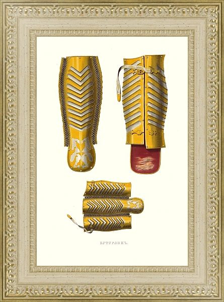 Постер Buturlyk. V 1-2 nast. velich с типом исполнения Акварель в раме в багетной раме 484.M48.725