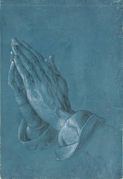 Постер Руки молящегося с типом исполнения На холсте без рамы