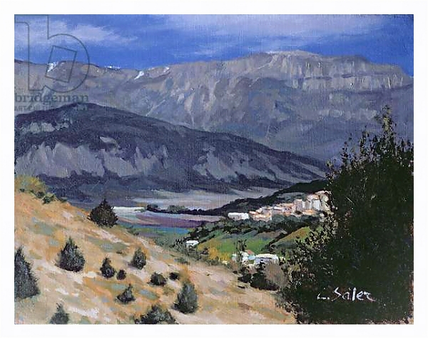 Постер Glandasse Mountain, Die с типом исполнения На холсте в раме в багетной раме 221-03