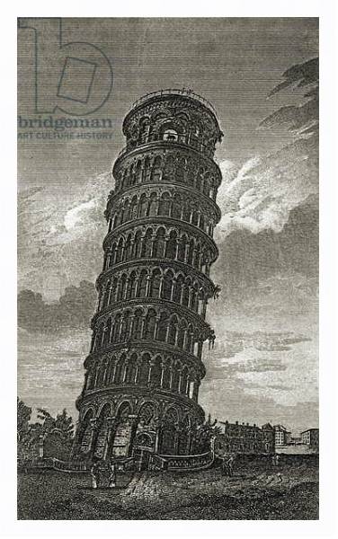 Постер The Leaning Tower of Pisa с типом исполнения На холсте в раме в багетной раме 221-03