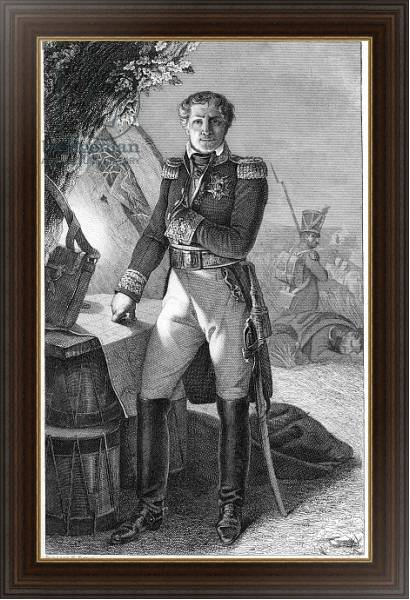Постер Portrait of Laurent de Gouvion Saint-Cyr, Marquis de Gouvion and Marshal of France с типом исполнения На холсте в раме в багетной раме 1.023.151