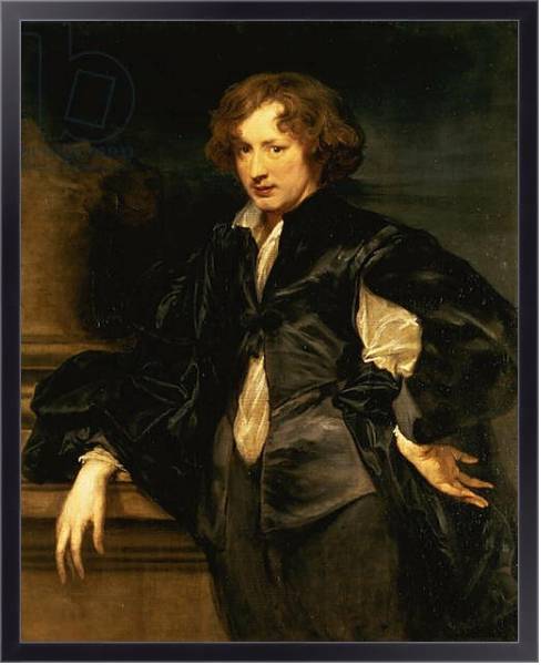 Постер Self portrait, c.1620-21 с типом исполнения На холсте в раме в багетной раме 221-01
