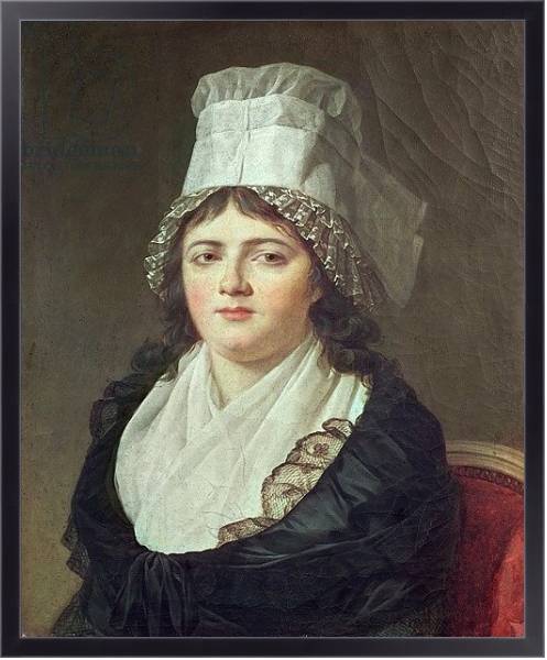 Постер Antoinette Gabrielle Charpentier 1793 с типом исполнения На холсте в раме в багетной раме 221-01