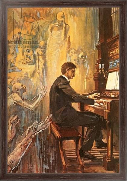 Постер Albert Schweitzer was an exceptionally fine organist с типом исполнения На холсте в раме в багетной раме 221-02