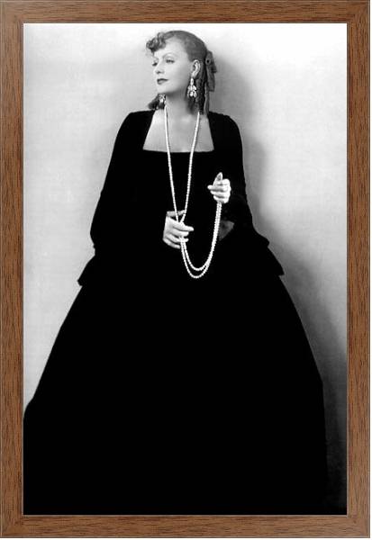 Постер Garbo, Greta (Romance) 2 с типом исполнения На холсте в раме в багетной раме 1727.4310