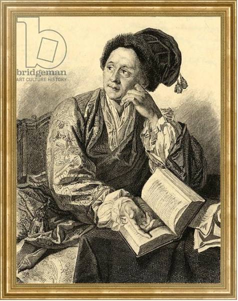 Постер Bernard le Bovier de Fontenelle с типом исполнения На холсте в раме в багетной раме NA033.1.051