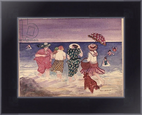 Постер Dancing on the Water III с типом исполнения На холсте в раме в багетной раме 221-01