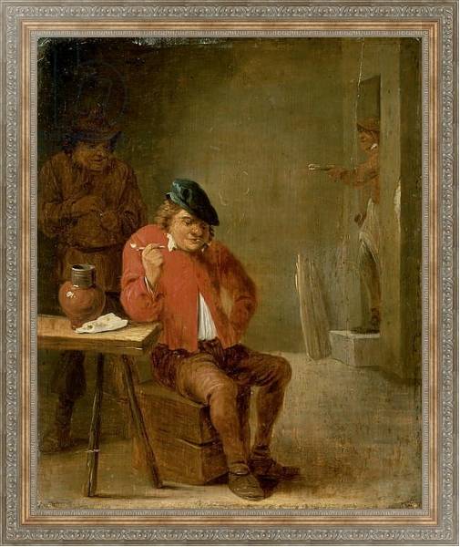 Постер The Smoker с типом исполнения На холсте в раме в багетной раме 484.M48.310