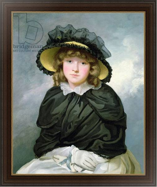 Постер Louisa Lane, called 'Cecilia', before 1782 с типом исполнения На холсте в раме в багетной раме 1.023.151