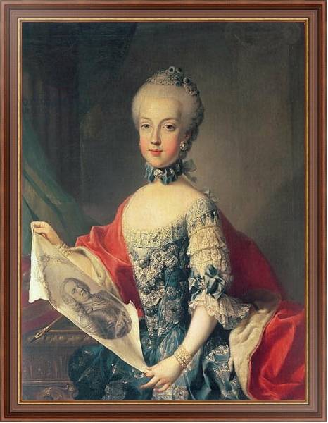 Постер Archduchess Maria Carolina с типом исполнения На холсте в раме в багетной раме 35-M719P-83