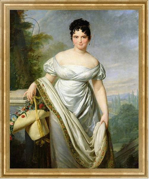 Постер Madame Tallien с типом исполнения На холсте в раме в багетной раме NA033.1.051