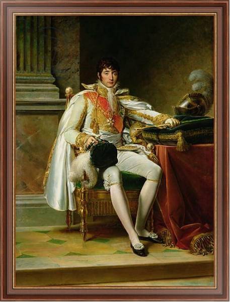 Постер Louis Bonaparte 1806 с типом исполнения На холсте в раме в багетной раме 35-M719P-83