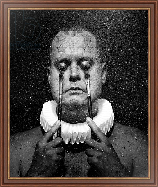 Постер A clowns death 5 с типом исполнения На холсте в раме в багетной раме 35-M719P-83