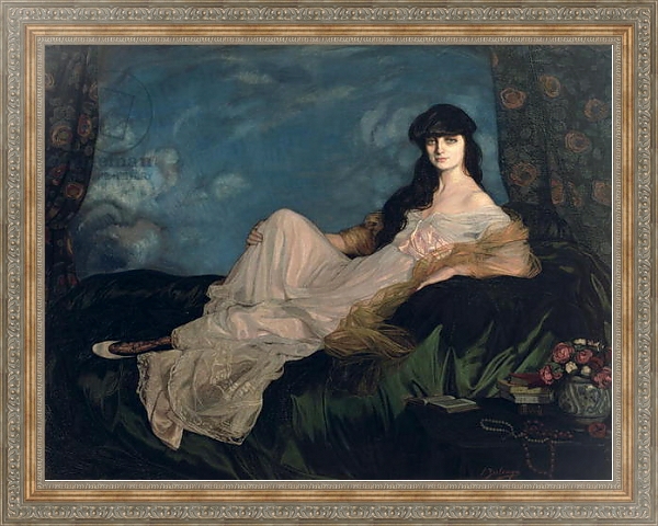Постер Portrait of the Comtesse de Noailles 1913 с типом исполнения На холсте в раме в багетной раме 484.M48.310