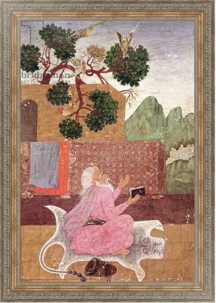 Постер An ascetic on a tigerskin с типом исполнения На холсте в раме в багетной раме 484.M48.310