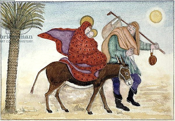 Постер Flight Into Egypt III с типом исполнения На холсте без рамы