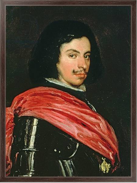 Постер Portrait of Francesco I d'Este 1639 с типом исполнения На холсте в раме в багетной раме 221-02