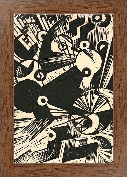 Постер Roar of Space с типом исполнения На холсте в раме в багетной раме 1727.4310
