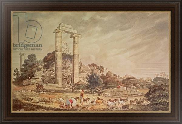 Постер Temple of Apollo at Didyma с типом исполнения На холсте в раме в багетной раме 1.023.151