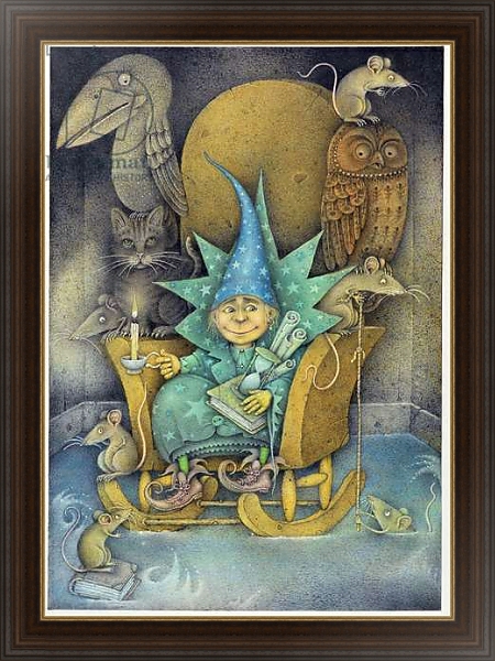 Постер Sorcerer's Apprentice, 2000 с типом исполнения На холсте в раме в багетной раме 1.023.151