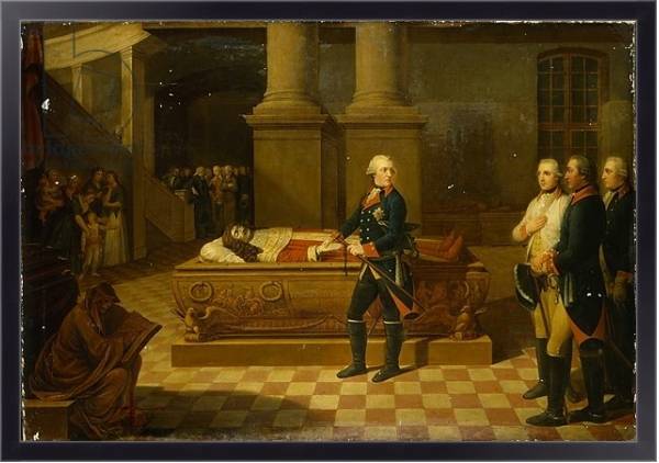 Постер Frederick II in the Elector's Crypt с типом исполнения На холсте в раме в багетной раме 221-01
