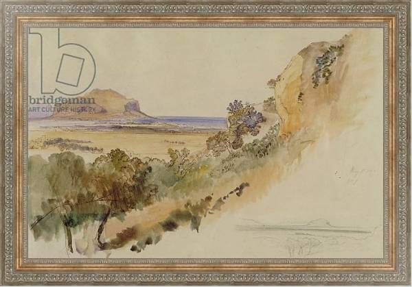 Постер View near Palermo, 1847 с типом исполнения На холсте в раме в багетной раме 484.M48.310