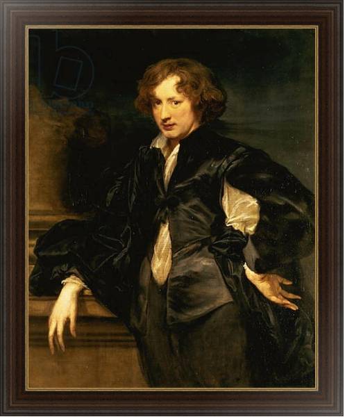 Постер Self portrait, c.1620-21 с типом исполнения На холсте в раме в багетной раме 1.023.151