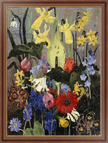Постер Spring Flowers, 1931 с типом исполнения На холсте в раме в багетной раме 35-M719P-83