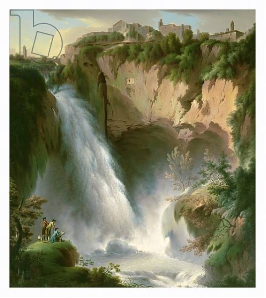 Постер The Falls of Tivoli 3 с типом исполнения На холсте в раме в багетной раме 221-03