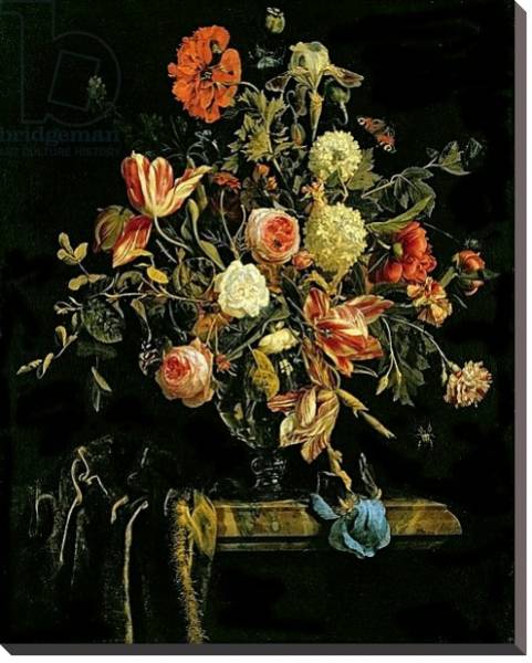 Постер Flower Still Life, 1706 с типом исполнения На холсте без рамы