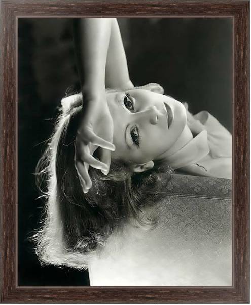 Постер Garbo, Greta (As You Desire Me) с типом исполнения На холсте в раме в багетной раме 221-02