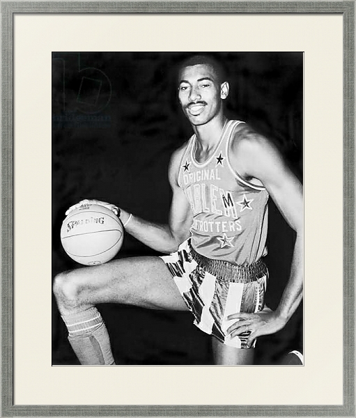 Постер Wilt Chamberlain, United States, 1959 с типом исполнения Под стеклом в багетной раме 1727.2510