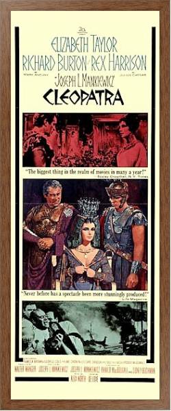 Постер Poster - Cleopatra (1963) 3 с типом исполнения На холсте в раме в багетной раме 1727.4310