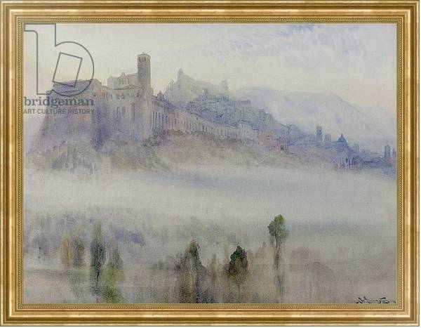 Постер Assisi, Early Morning с типом исполнения На холсте в раме в багетной раме NA033.1.051