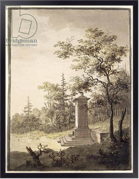 Постер Emilias Kilde, 1797 с типом исполнения На холсте в раме в багетной раме 221-01