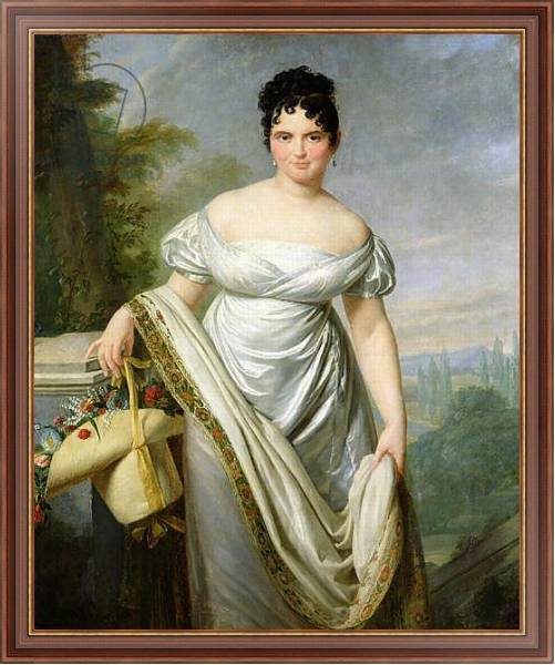Постер Madame Tallien с типом исполнения На холсте в раме в багетной раме 35-M719P-83