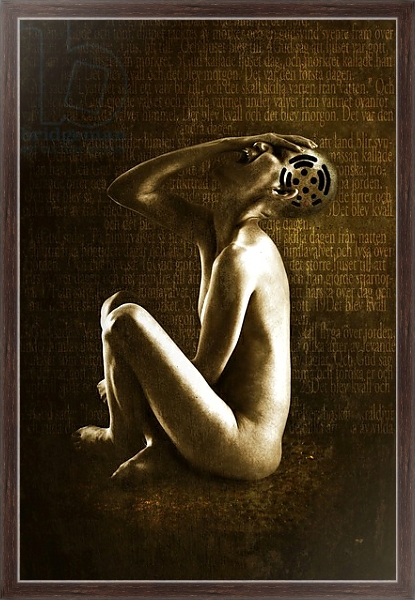 Постер Scream,2013, с типом исполнения На холсте в раме в багетной раме 221-02